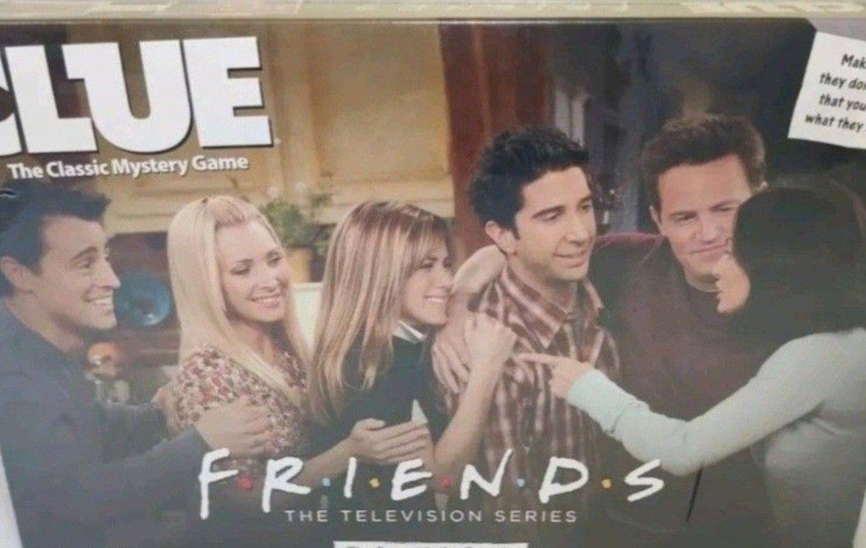 Friends Clue Boardgame