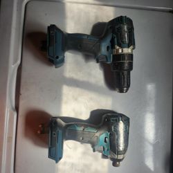 MAKITA 18V DRILL AND IMPACT