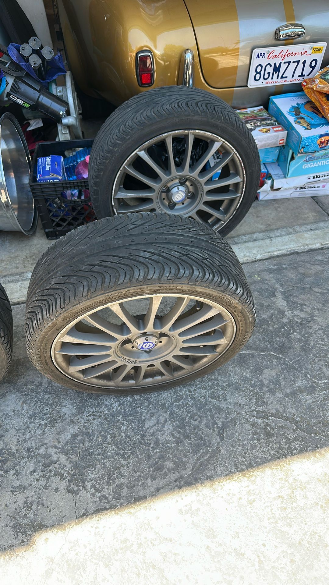 Sparco 17” Wheels