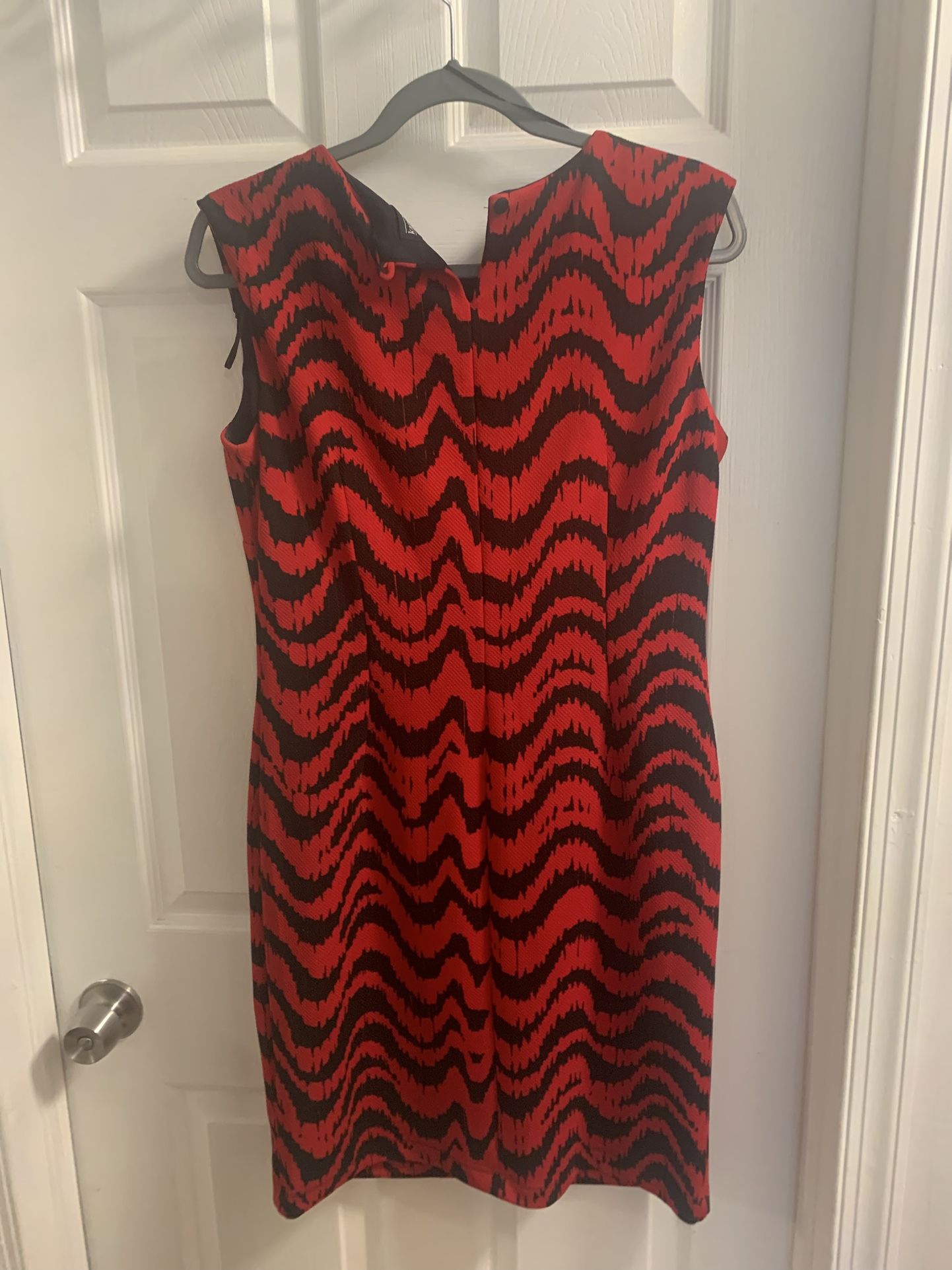 Sexy Red And Black Dress