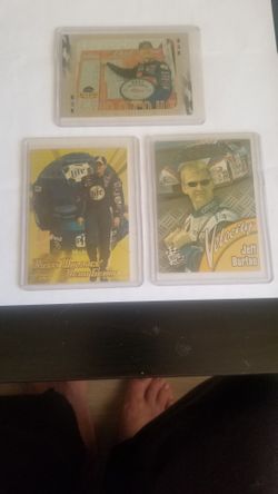 Nascar Kurt Busch  And Jeff Burton  And  Rusty Wallace 