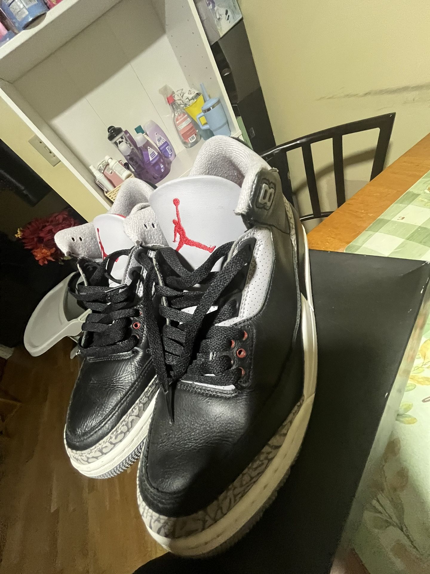 Jordan 3 Retro Black Cements 