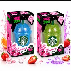 NeeDoh Drink Squishy Blue or Green – Free Shipping