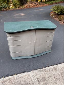 Rubbermaid Horizontal Storage Shed 54.5”x24”x34”