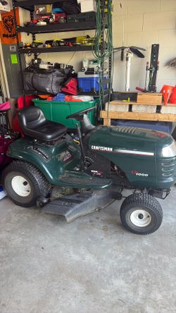Craftsman LT1000 riding mower 42” deck