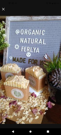 Soap Artesanal. Hand Made. Jabón De Avena