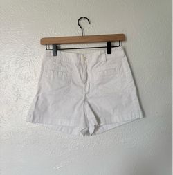 J.Crew white chino shorts with pockets size 00