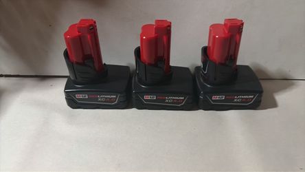 Milwaukee M12 RedLithium XC 4.0 Battery