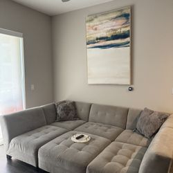 Z Gallerie Cloud Sofa – $850