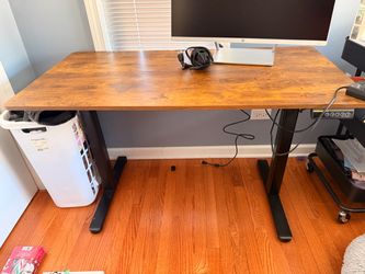 48” powered desk