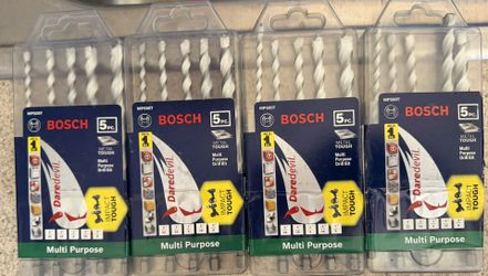 TITLE Bosch Daredevil Multi Purpose Drill Bit Set (5pc) NEW – 4 sets