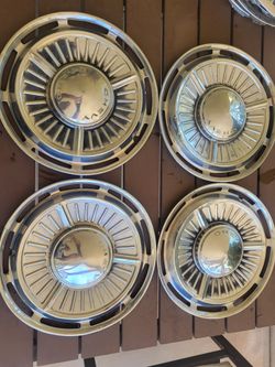 Chevy 2 II  Set Of Four Hubcaps Chevrolet  Nova