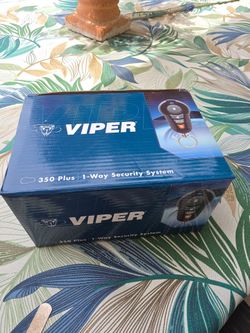 VIPER ALARM SYSTEM BRAND NEW...NO REMOTES