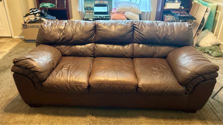 Leather Couch
