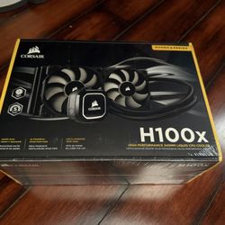 Corsair Hydro H100x 240MM AIO Liquid CPU Cooler New