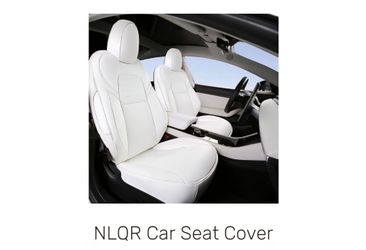 Brand New NLQR Full Car Seat Cover Set – White – $40