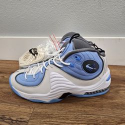 Nike Air Penny 2 x Social Status Men's Size 8 White Blue Shoes DM9132-100 New