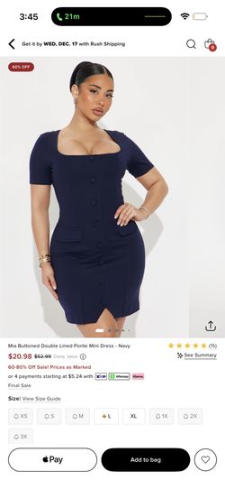 Fashion Nova Dress