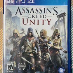 Assassin's Creed: Unity Ubisoft PS4 (Sony PlayStation 4, 2014) Tested/Works
