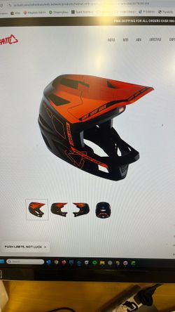 Leatt Gravity 6.0 Carbon MTB bicycle Helmet size Small