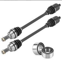 NEW Open Box  Universal ATV/UTV Youxmoto Heavy-Duty Front CV Axles & Wheel Bearing Kit - Part CAB016 (Pair)