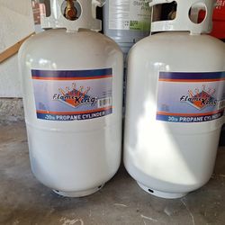 2 Propane  Cylinder  Full 30 Lb 