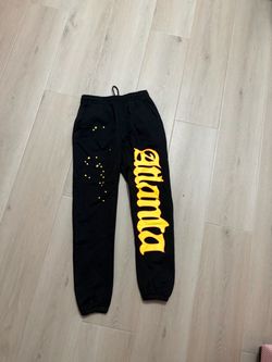 Black spider sweatpants