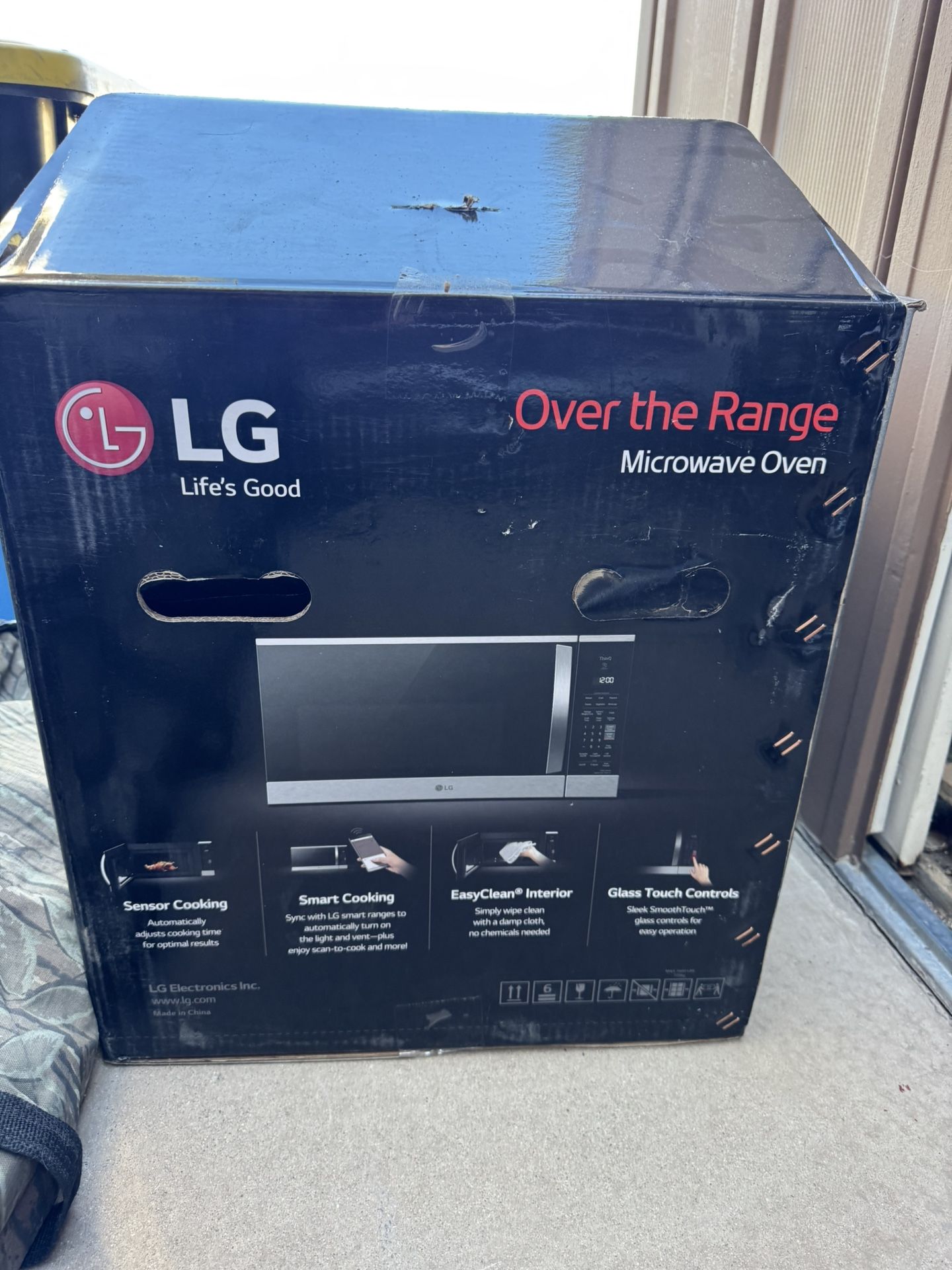 Lg Over The Range Microwave Oven