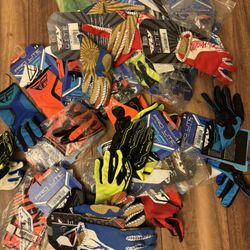 Assorted Motorcycle, Atv Dirt bikes Etc. Gloves