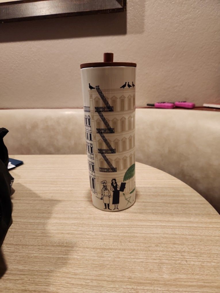 Kate Spade Hopscotch Drive About Town Tall Canister