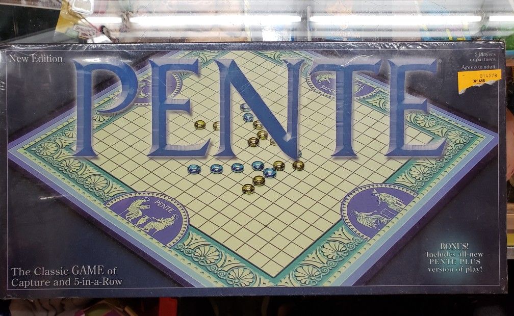 PENTE Classic Capture Board Game, NEW, Winning Moves. WPPF