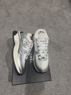 Chanel Silver Runners