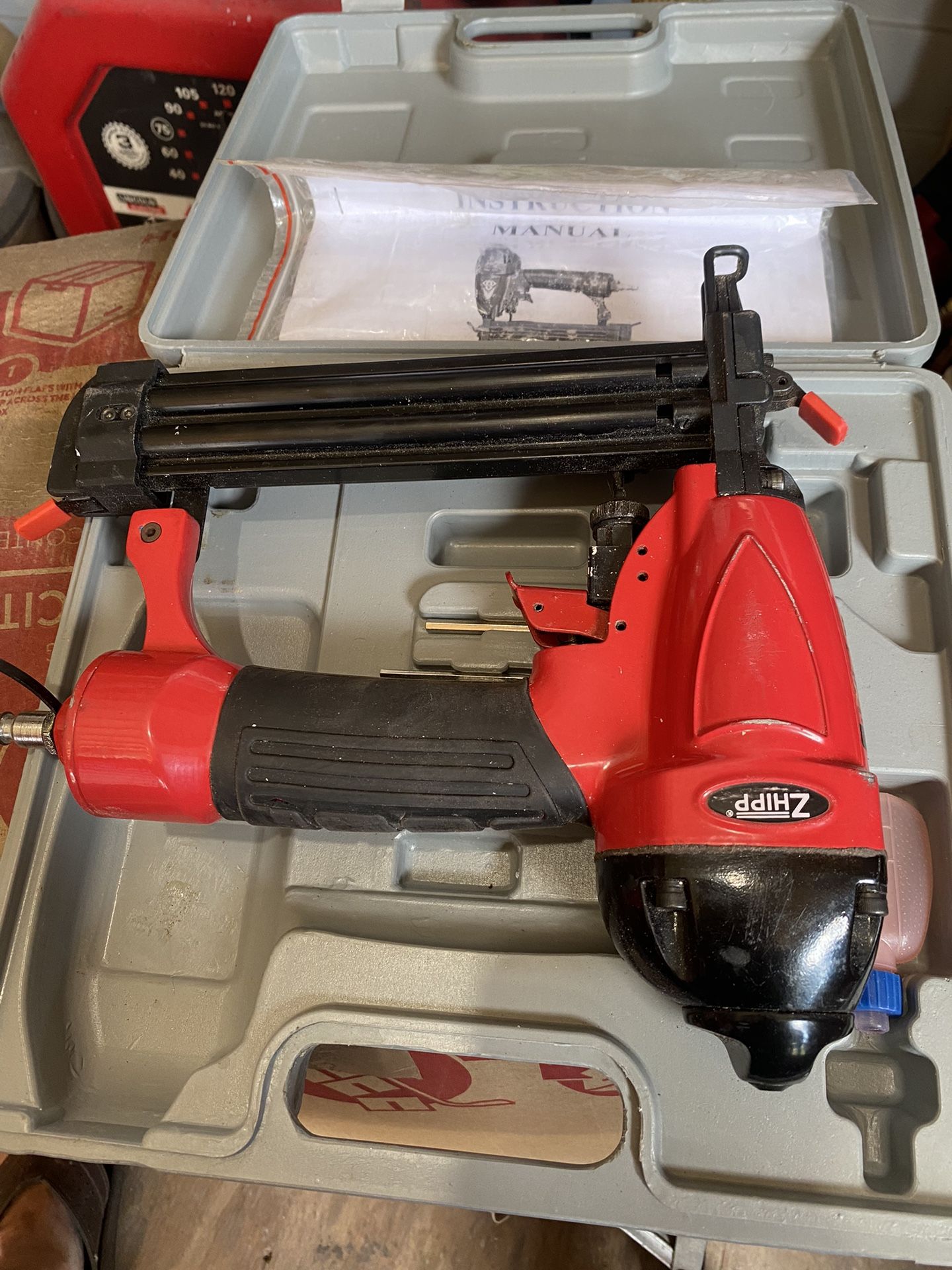 Zhipp Air Brad Nailer Almost New Use Only Once It Works Perfect