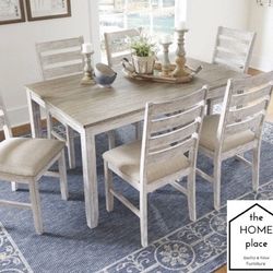 NEW MERCHANDISE FOR SALE 🚨🚨CONTEMPORARY  DINING TABLE WITH 6 CHAIRS.