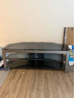 Glass TV Stand