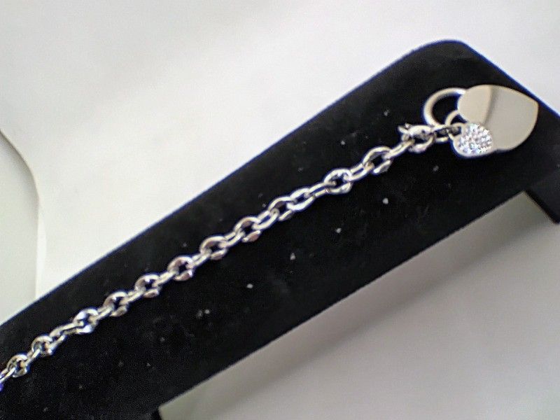 Silver Heart Bracelet