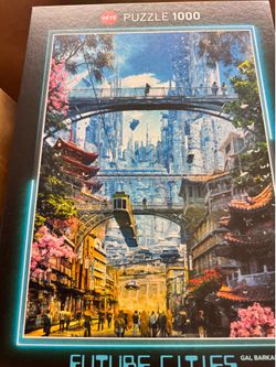 1000 Piece Jigsaw Puzzle Heye-Markets District Future Cities