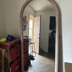 Gulliver Floor Mirror, Whitewash Acacia by Four Hands