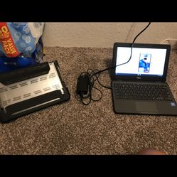 Chromebook With Charger And Case