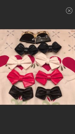 Lot of Vintage 1980s Shoe Clips