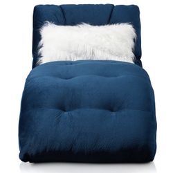 Blue Cordelle/ Blue Couch