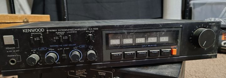 vintage Kenwood Stereo and amp/reciever
