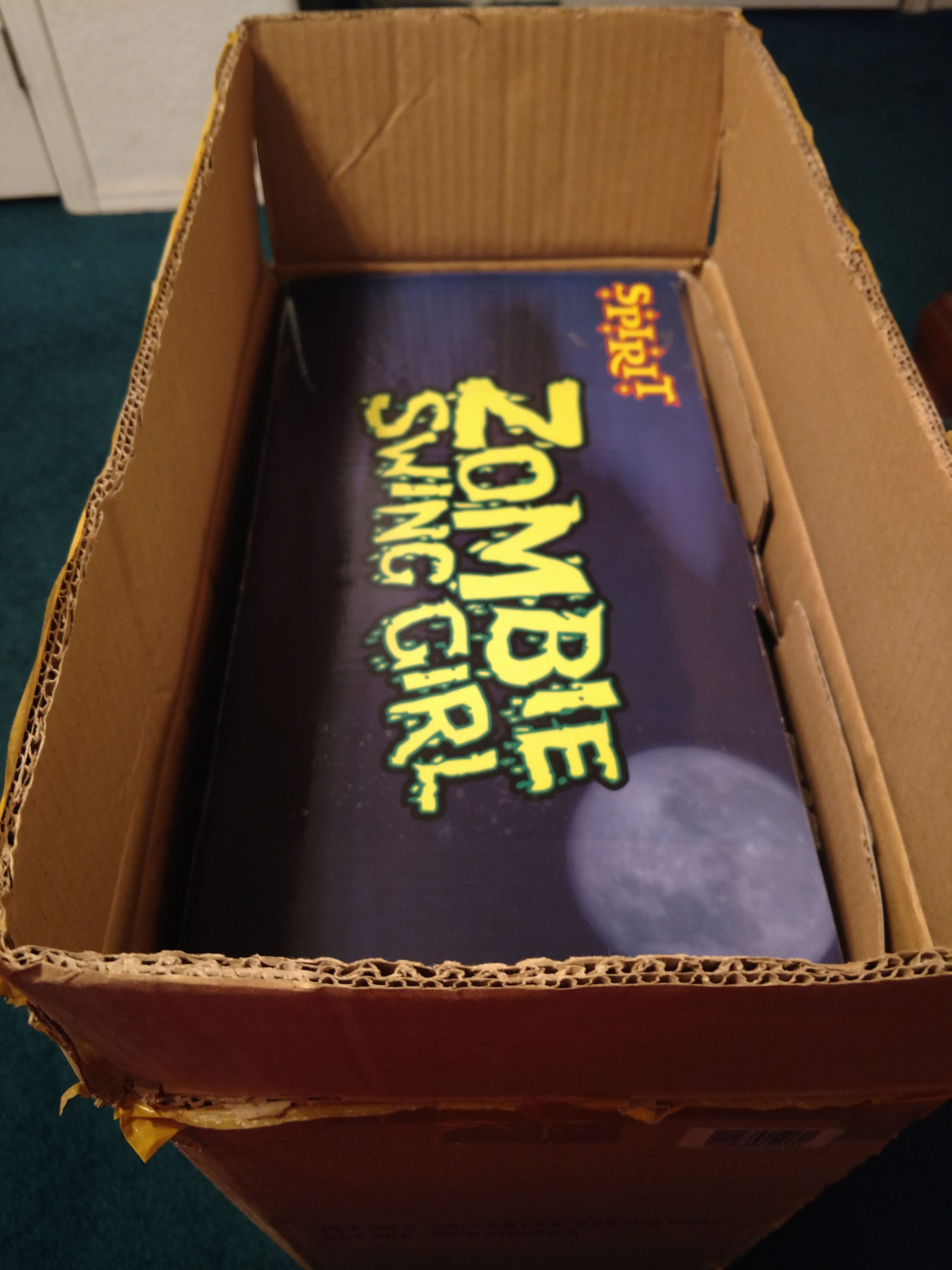 Spirit Halloween Zombie girl on swing animated prop decoration brand new 2012 for Sale in Mesa