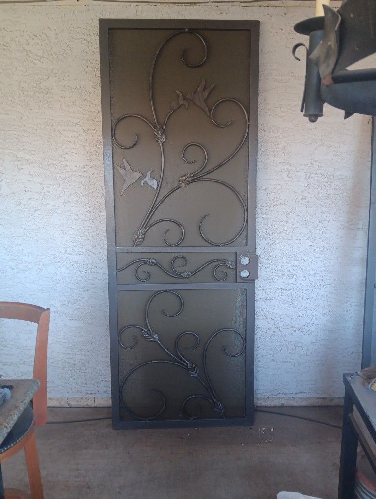 Security Door Custom Built