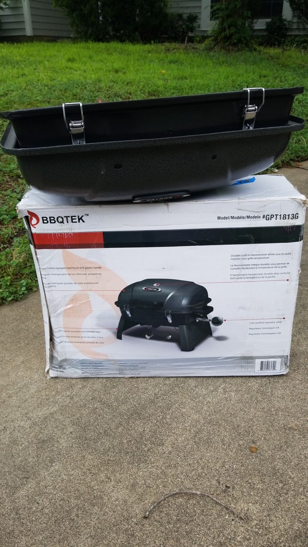 BBQTEK Grill gas