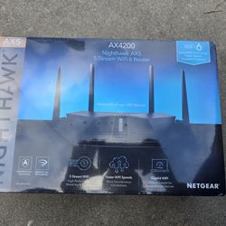 Netgear Nighthawk Router Wifi6 NEW SEALED $150