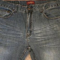 Preowned Mens Perry Ellis Premium Denim Jeans 34x30