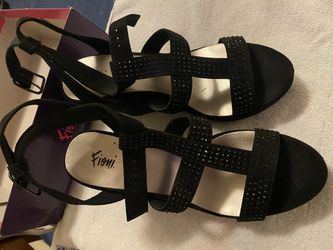 Womens Black Porsha Shoe - Size 10 - Fioni