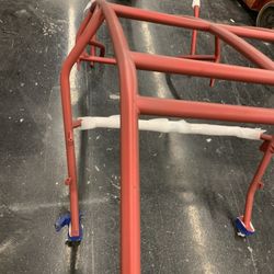 Sunset Red 4 Seat Cage Polaris 