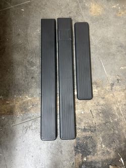 2015 To 2026 Ford Transit 6 Inch Black Running Boards Side Steps Estribos Escalones 